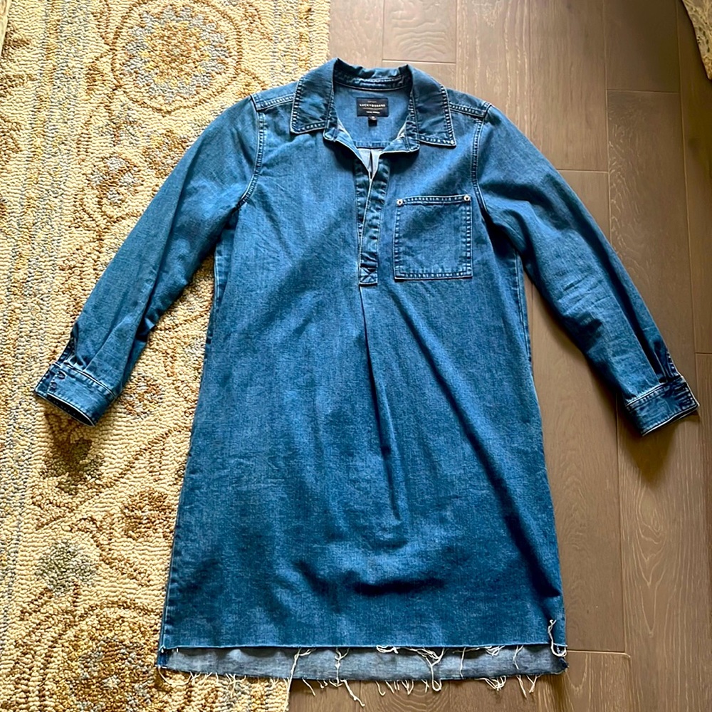 Lucky Brand Denim Dress Size M
